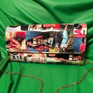 Large Michelle Obama Clutch Purse